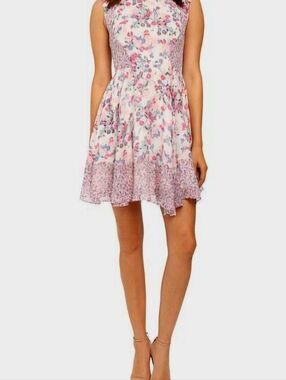 French Connection Water Garden Georgette Dress
